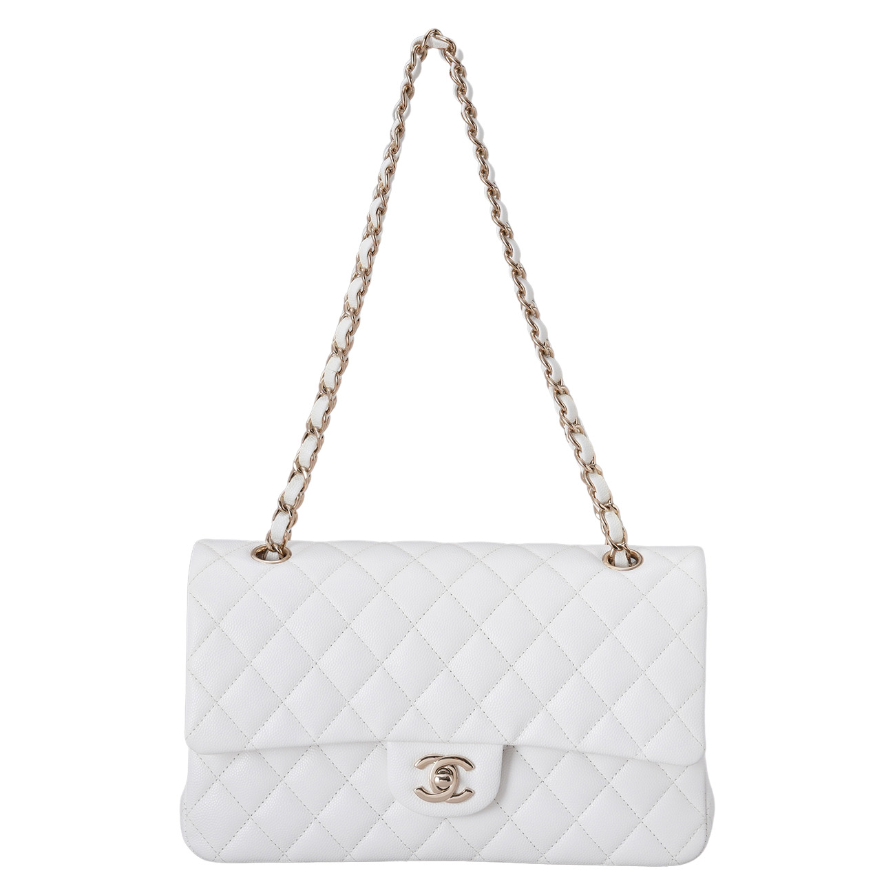 CHANEL(USED)샤넬 캐비어 클래식 미듐 플랩백