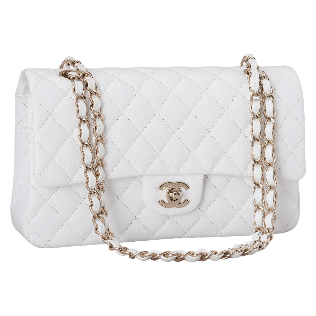 CHANEL(USED)샤넬 캐비어 클래식 미듐 플랩백