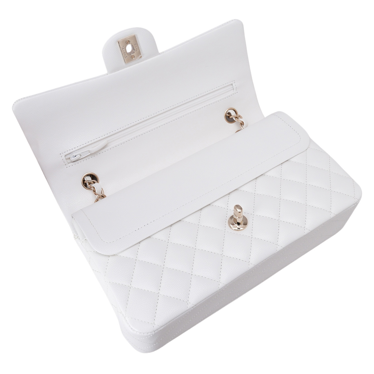CHANEL(USED)샤넬 캐비어 클래식 미듐 플랩백
