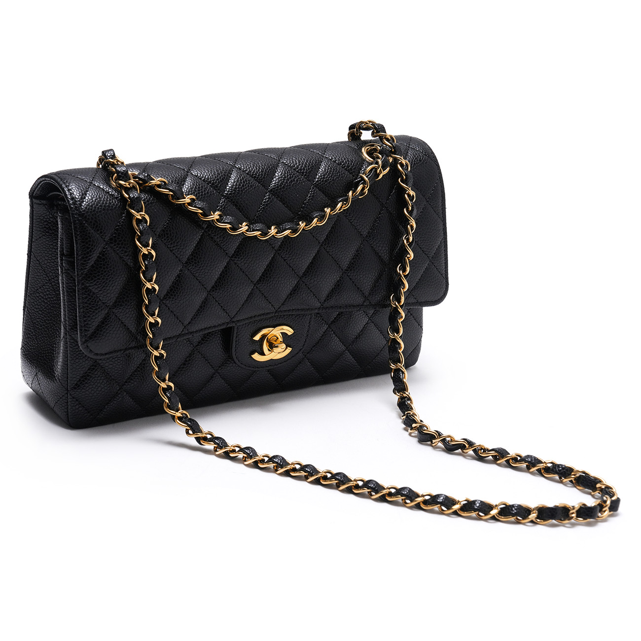 CHANEL(USED)샤넬 캐비어 클래식 미듐 플랩백