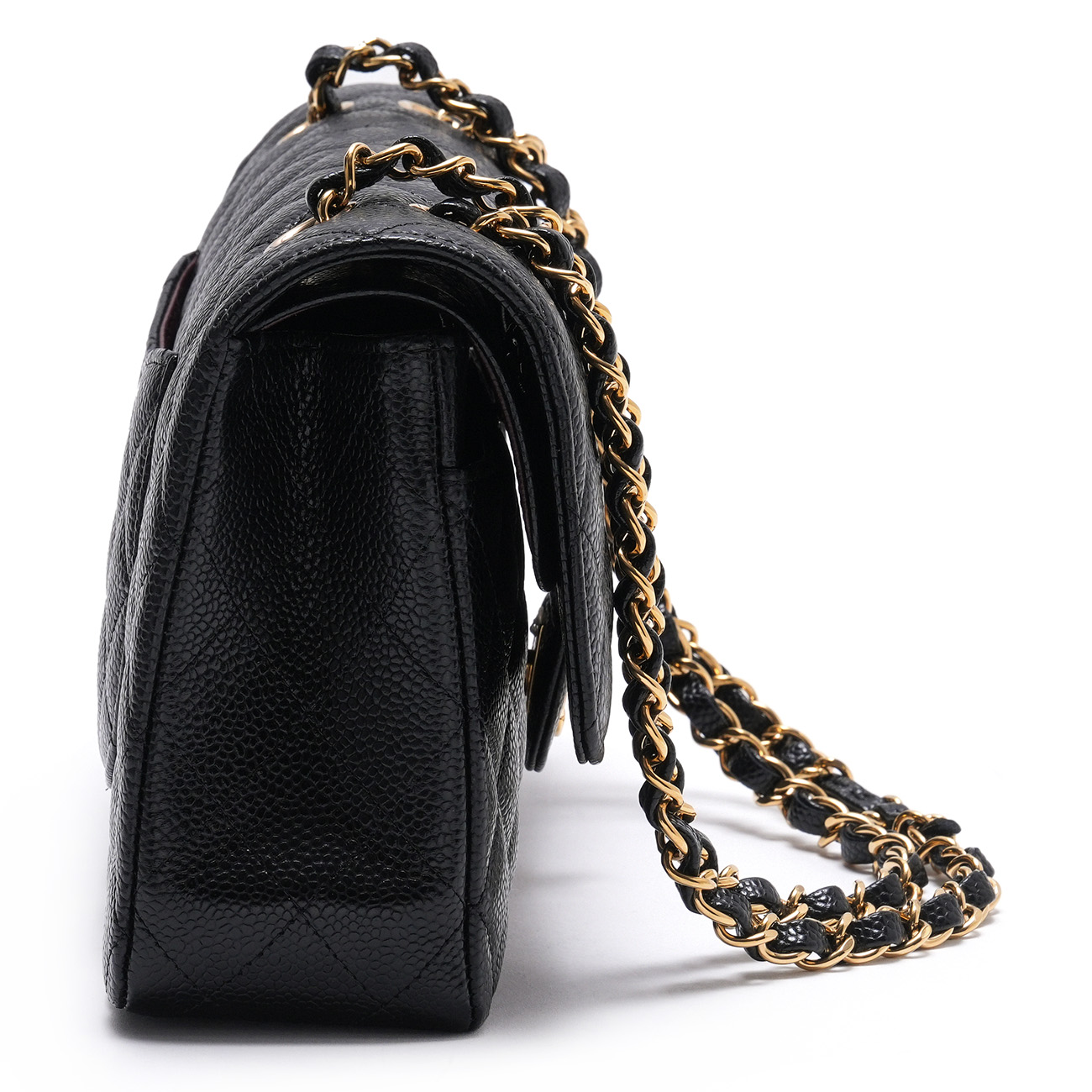 CHANEL(USED)샤넬 캐비어 클래식 미듐 플랩백