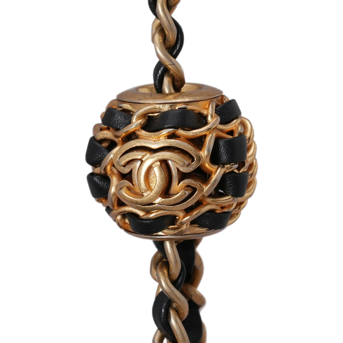 CHANEL(USED)샤넬 시즌 뉴미니 골든볼 크로스백