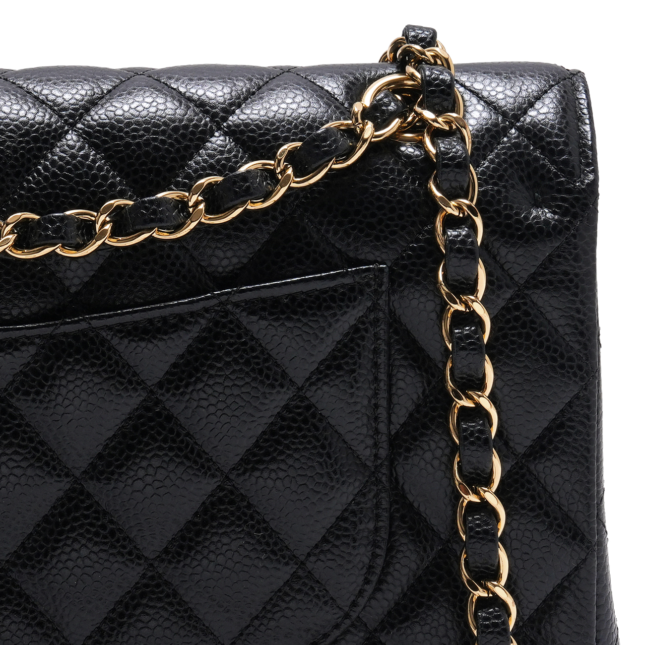 CHANEL(USED)샤넬 캐비어 클래식 미듐 플랩백