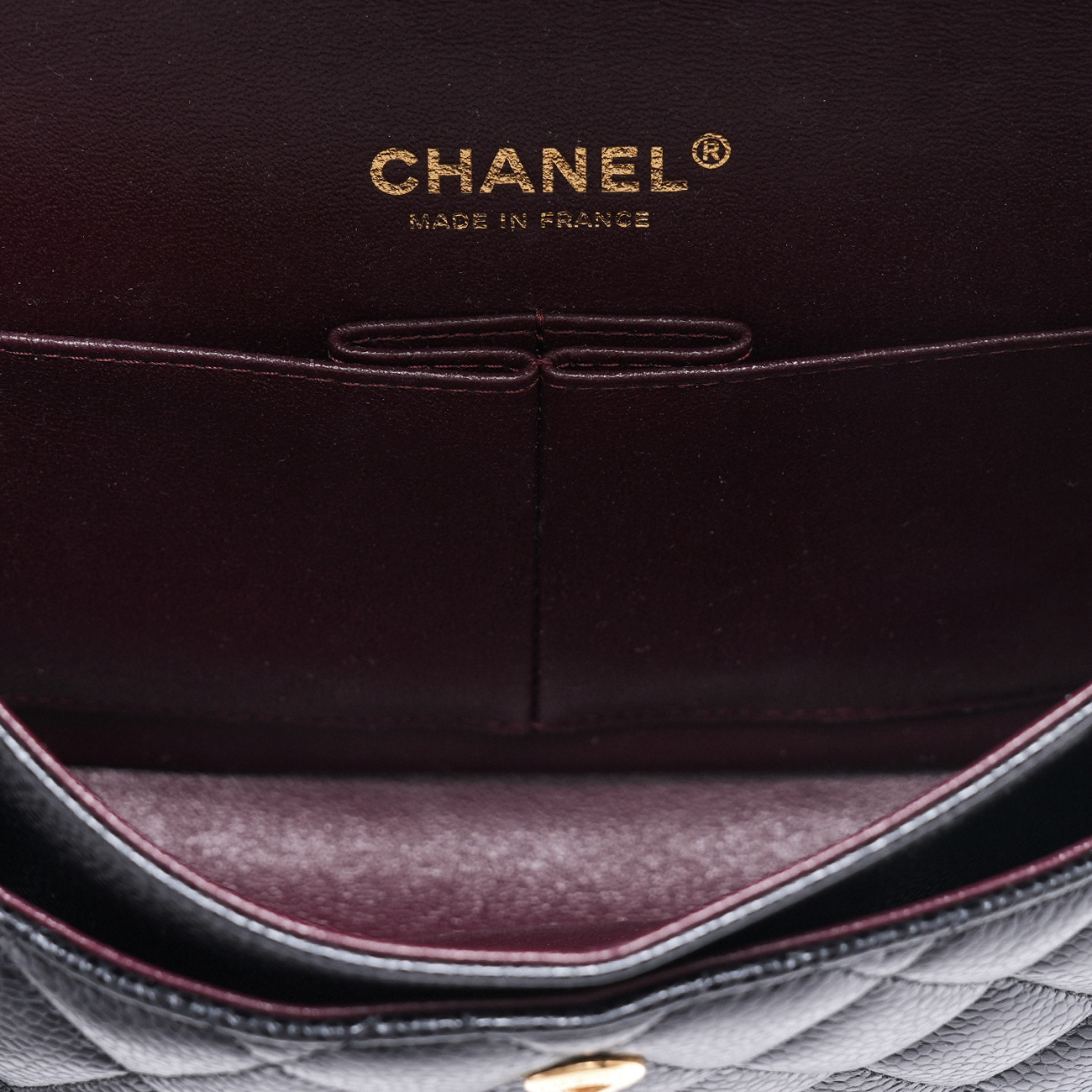 CHANEL(USED)샤넬 캐비어 클래식 미듐 플랩백