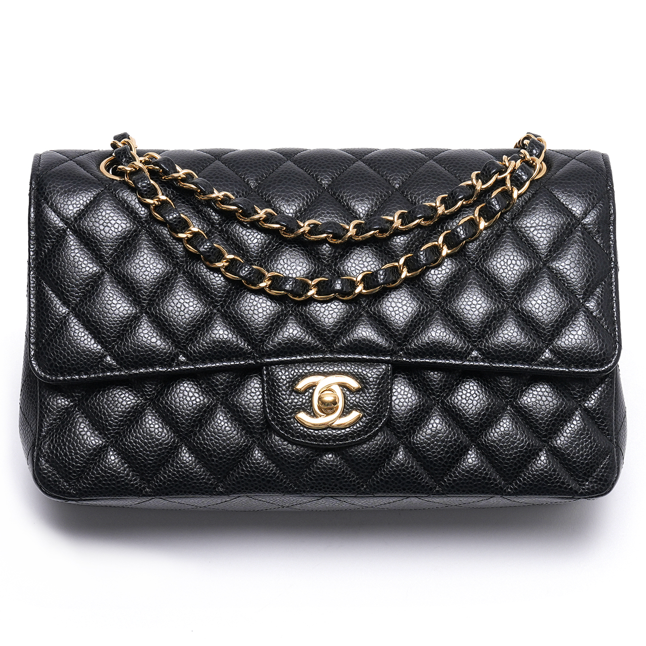 CHANEL(USED)샤넬 캐비어 클래식 미듐 플랩백