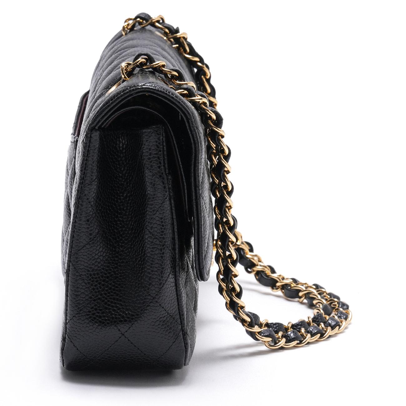CHANEL(USED)샤넬 캐비어 클래식 미듐 플랩백