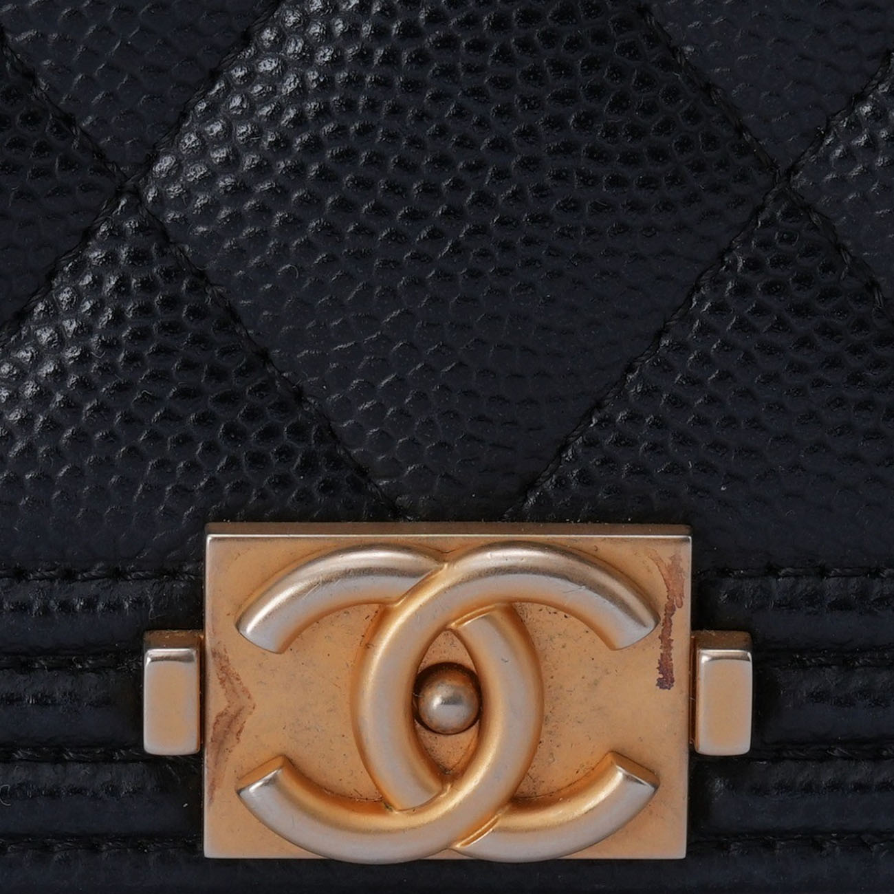 CHANEL(USED)샤넬 캐비어 보이샤넬 WOC