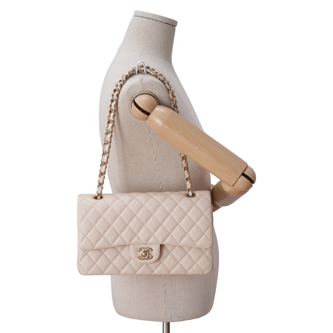 CHANEL(USED)샤넬 캐비어 클래식 미듐 플랩백