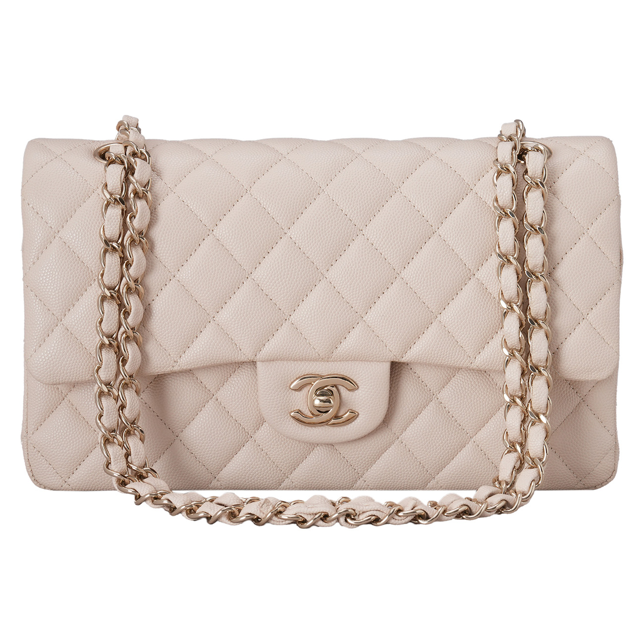 CHANEL(USED)샤넬 캐비어 클래식 미듐 플랩백