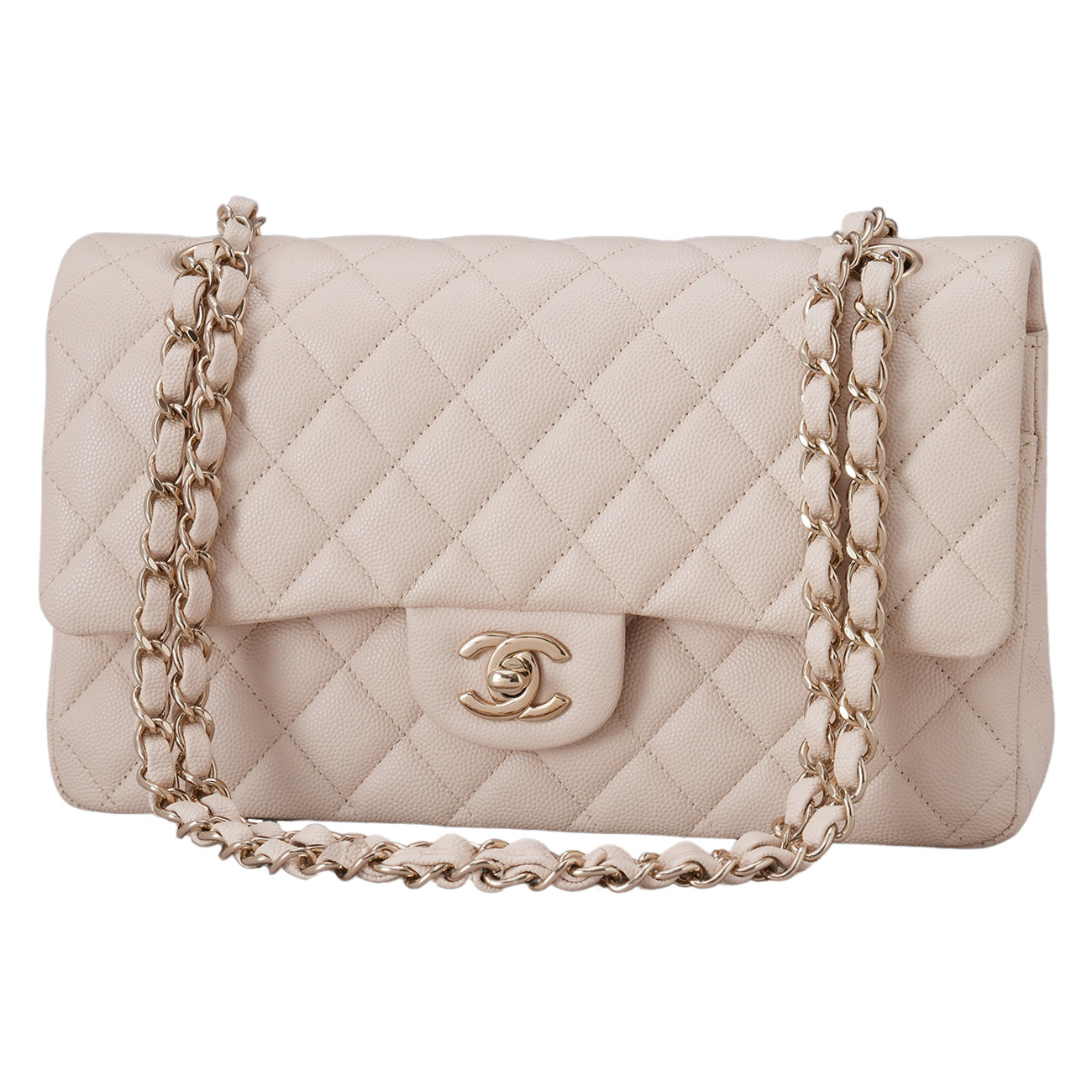 CHANEL(USED)샤넬 캐비어 클래식 미듐 플랩백