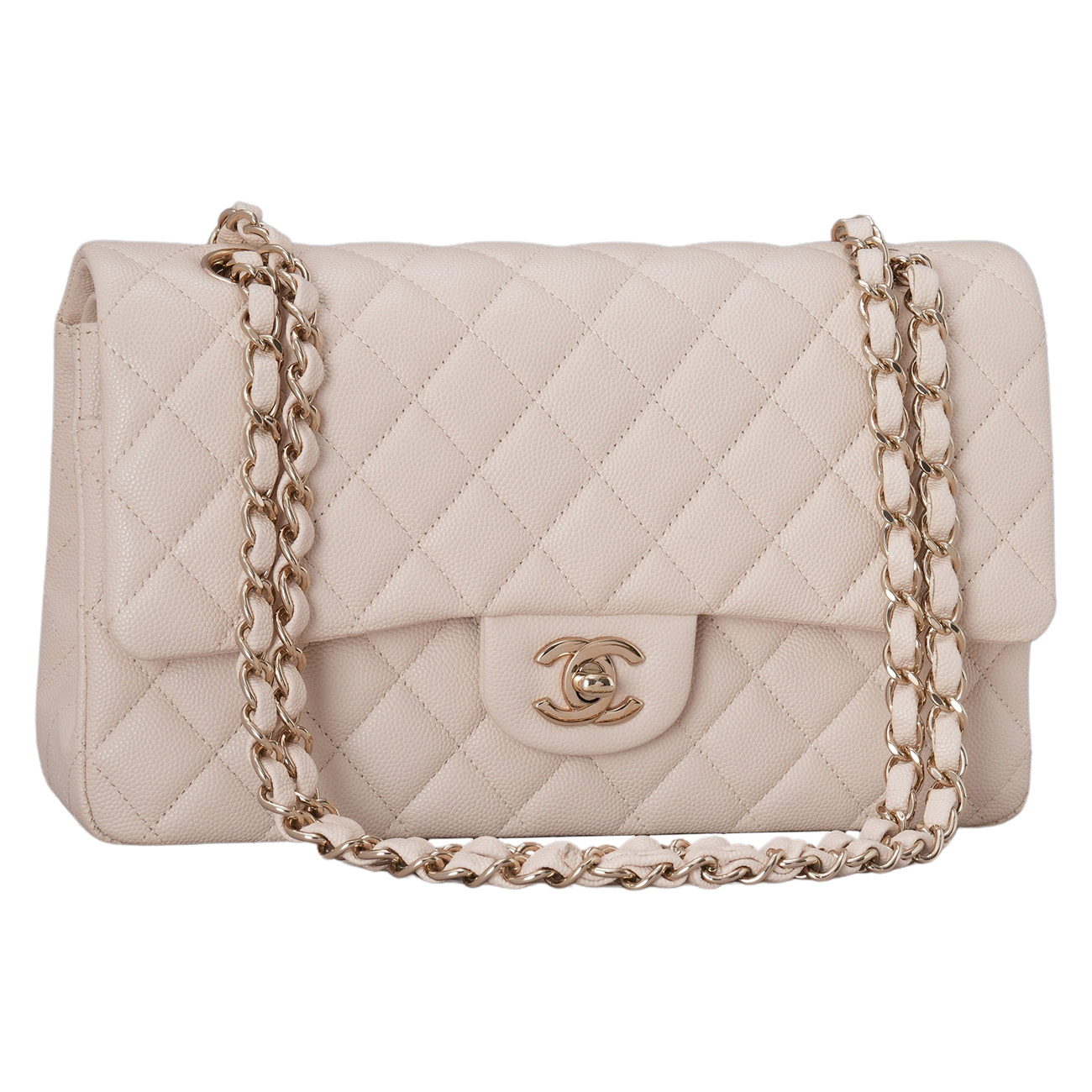 CHANEL(USED)샤넬 캐비어 클래식 미듐 플랩백
