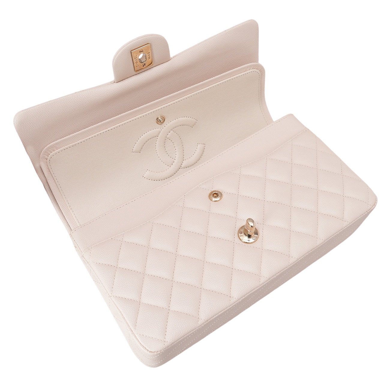 CHANEL(USED)샤넬 캐비어 클래식 미듐 플랩백