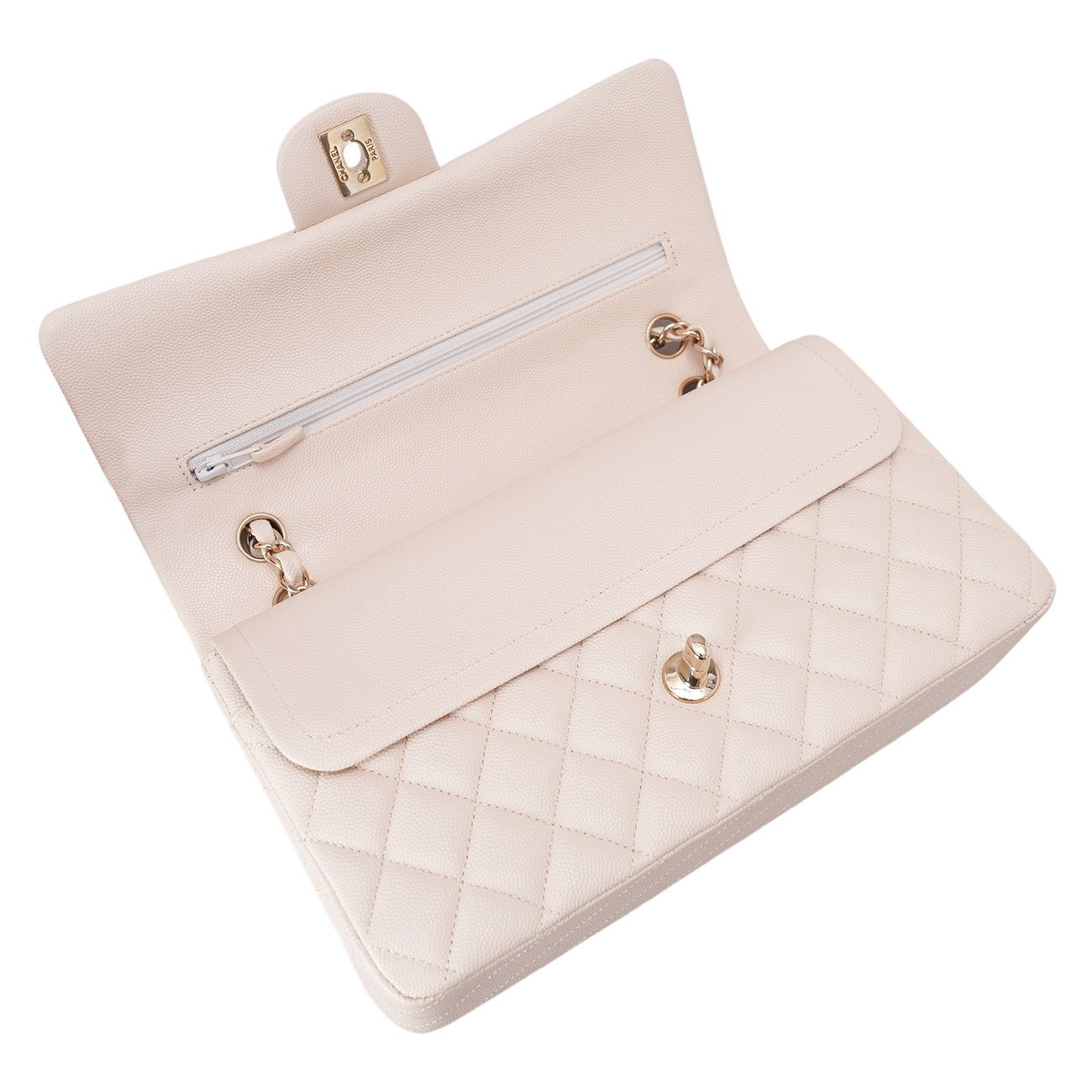 CHANEL(USED)샤넬 캐비어 클래식 미듐 플랩백