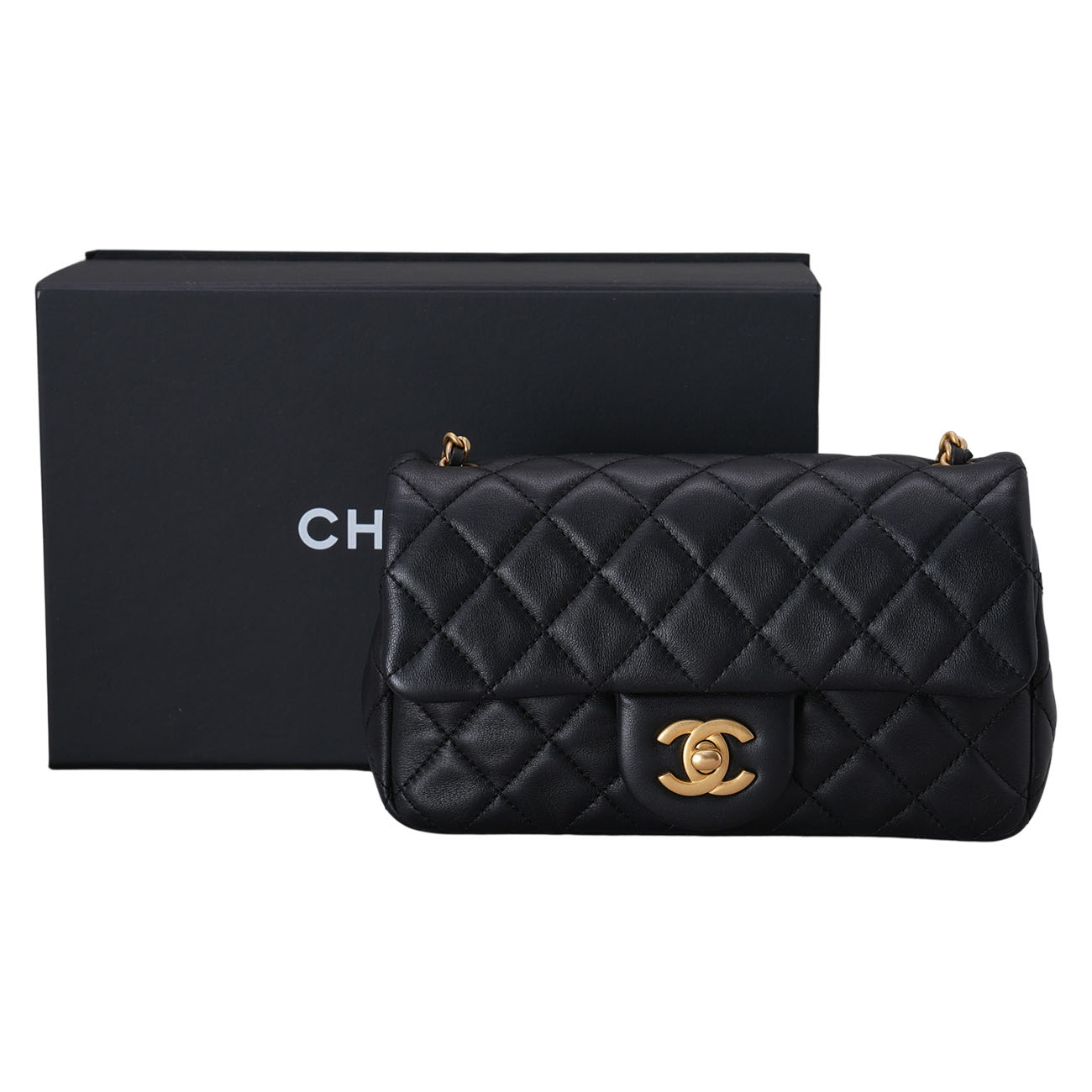 CHANEL(USED)샤넬 골든볼 뉴미니