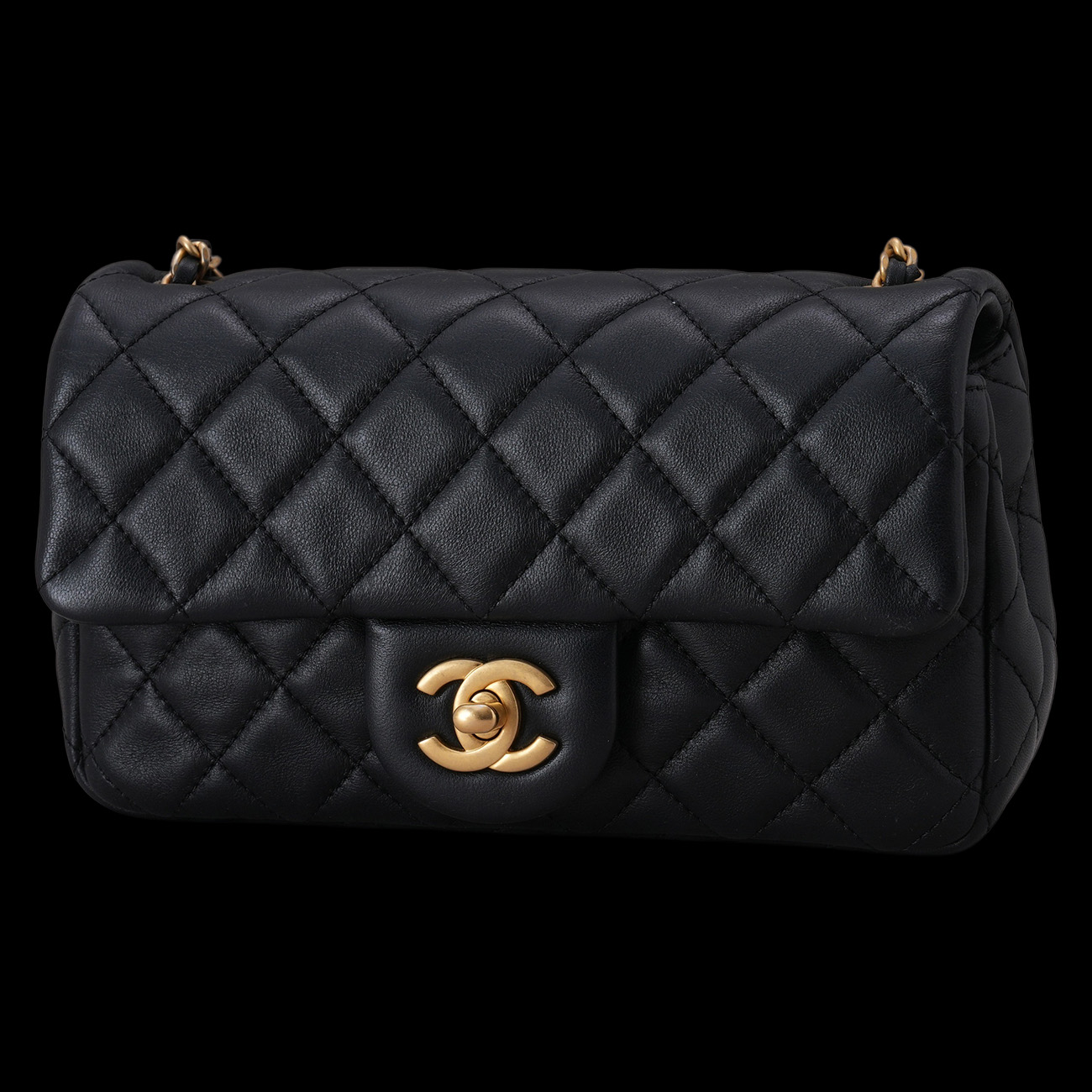 CHANEL(USED)샤넬 골든볼 뉴미니