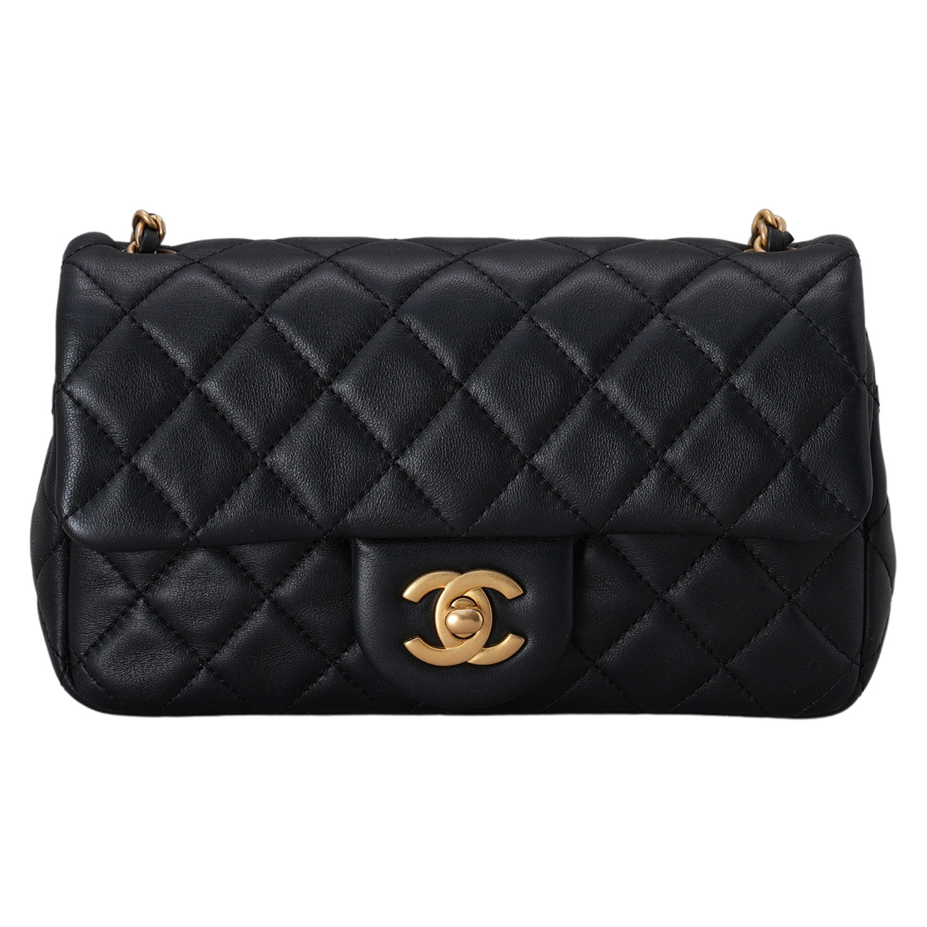 CHANEL(USED)샤넬 골든볼 뉴미니