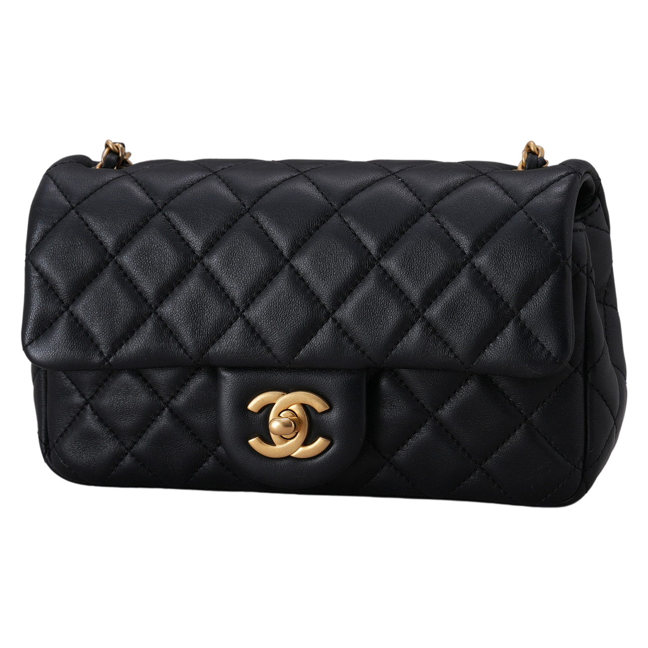 CHANEL(USED)샤넬 골든볼 뉴미니