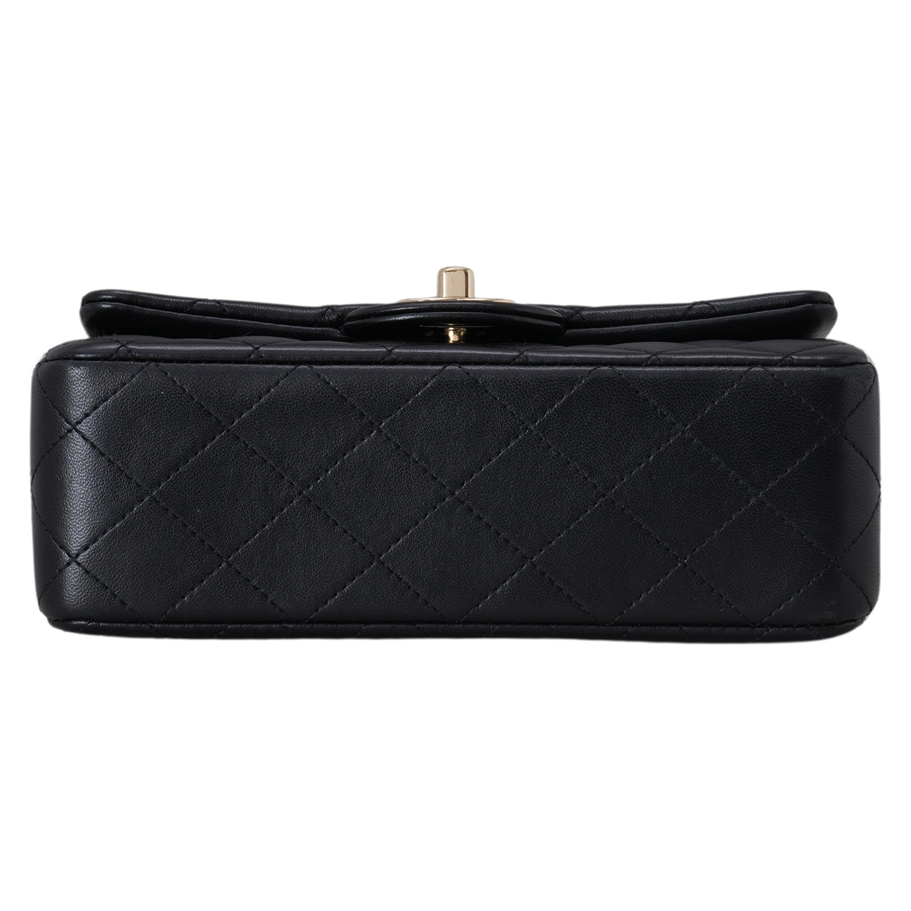 CHANEL(USED)샤넬 AS2431 램스킨 뉴미니 탑핸들