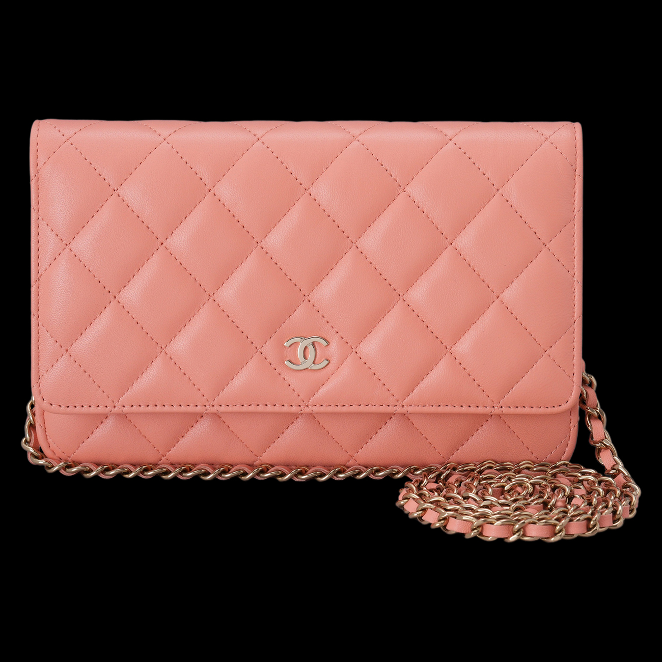CHANEL(USED)샤넬 램스킨 클래식 WOC