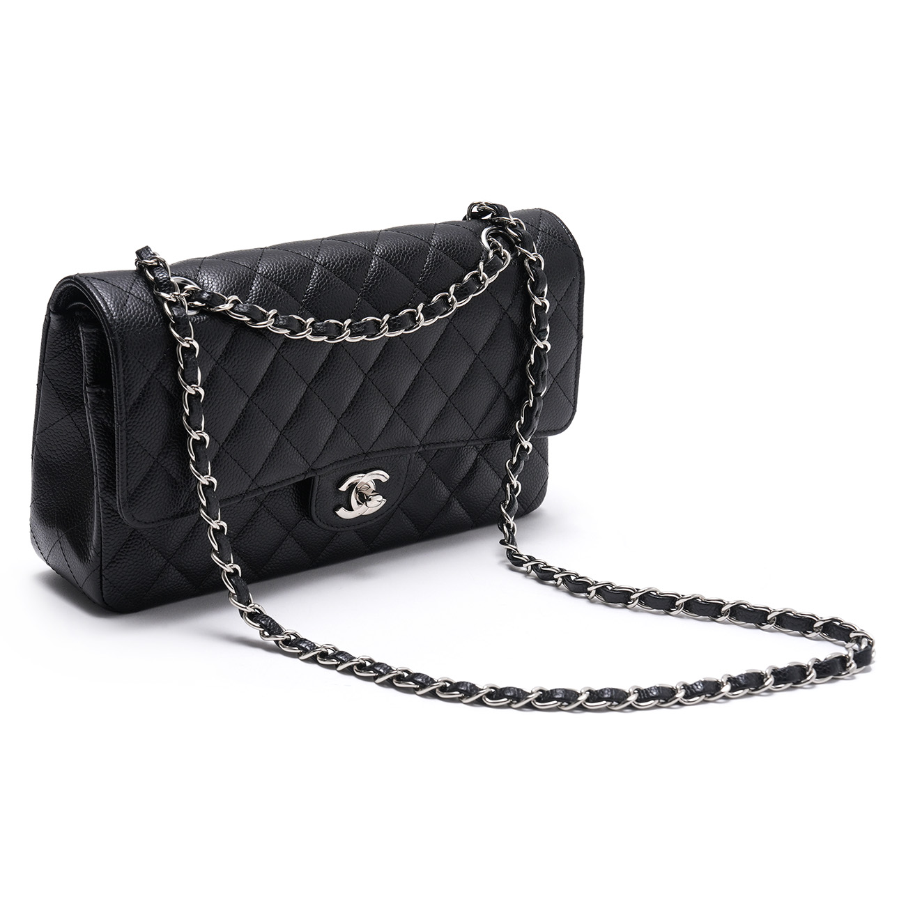 CHANEL(USED)샤넬 캐비어 클래식 미듐 플랩백