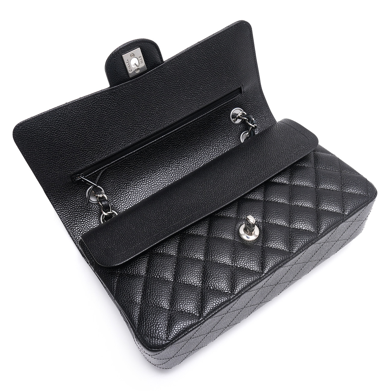 CHANEL(USED)샤넬 캐비어 클래식 미듐 플랩백