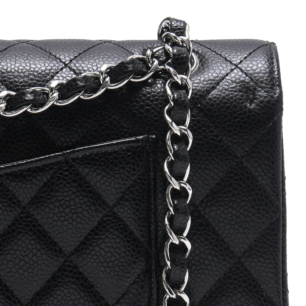 CHANEL(USED)샤넬 캐비어 클래식 미듐 플랩백