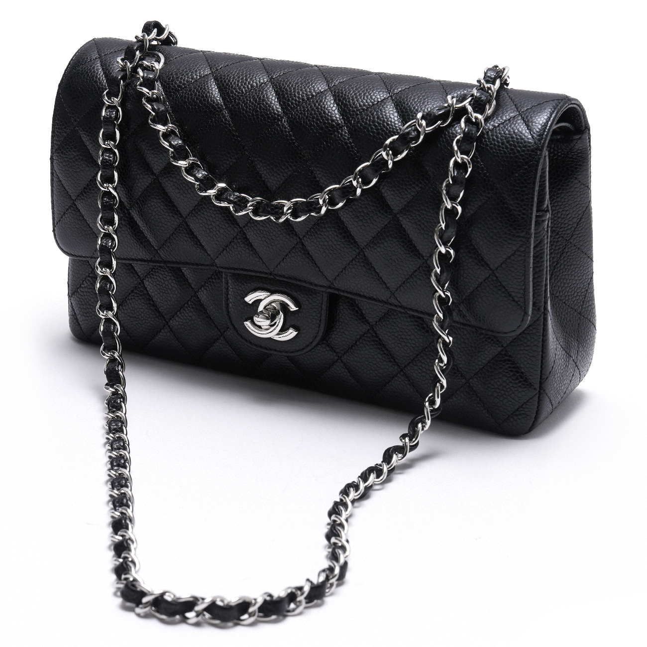 CHANEL(USED)샤넬 캐비어 클래식 미듐 플랩백