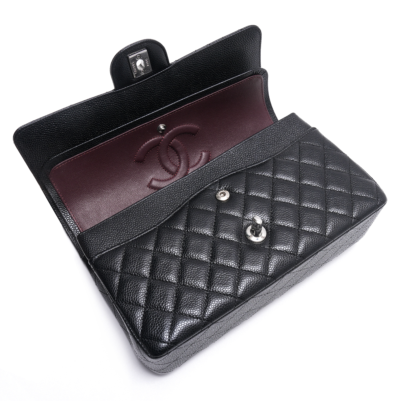 CHANEL(USED)샤넬 캐비어 클래식 미듐 플랩백