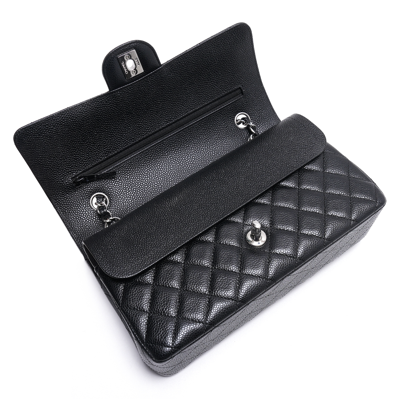 CHANEL(USED)샤넬 캐비어 클래식 미듐 플랩백