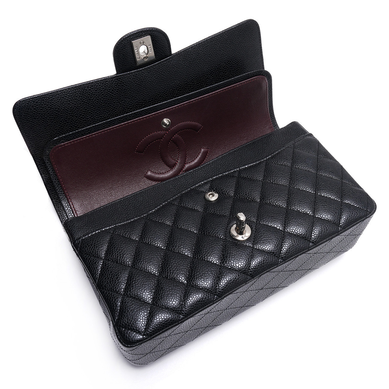 CHANEL(USED)샤넬 캐비어 클래식 미듐 플랩백