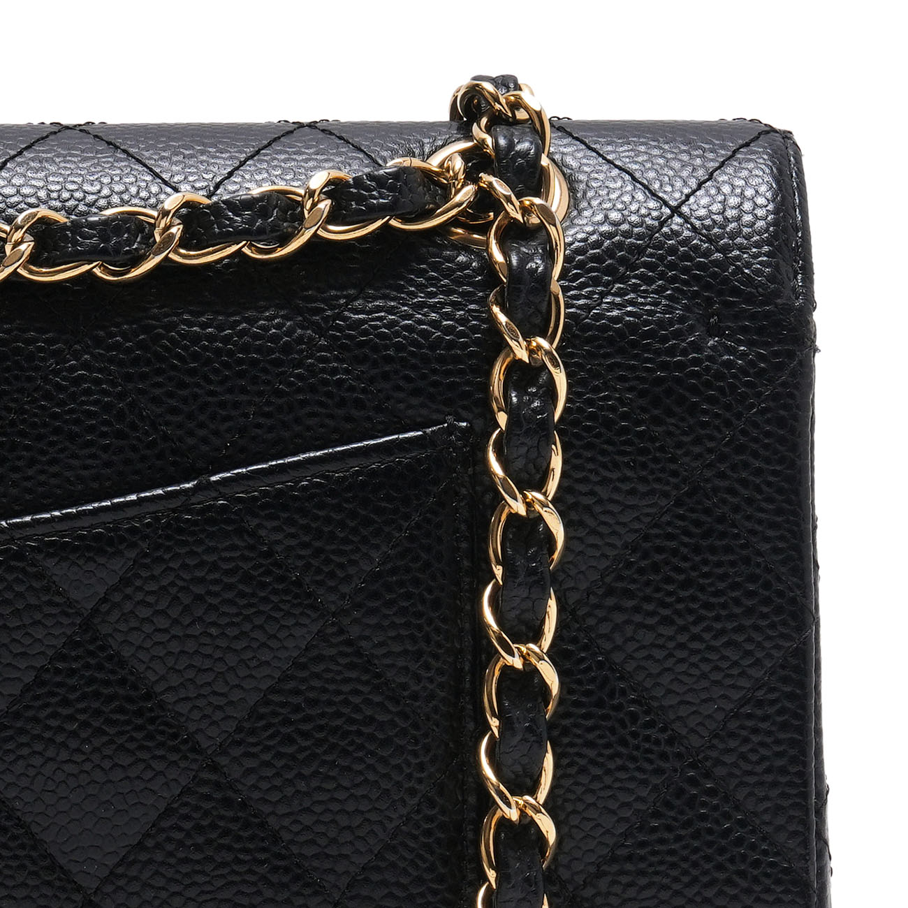 CHANEL(USED)샤넬 캐비어 클래식 미듐 플랩백