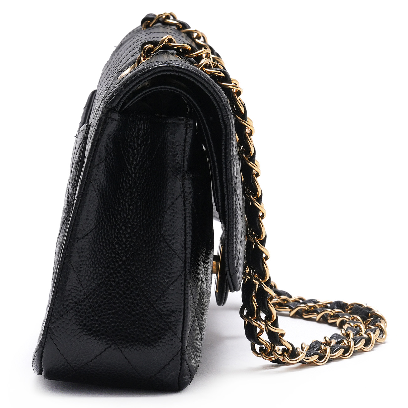 CHANEL(USED)샤넬 캐비어 클래식 미듐 플랩백