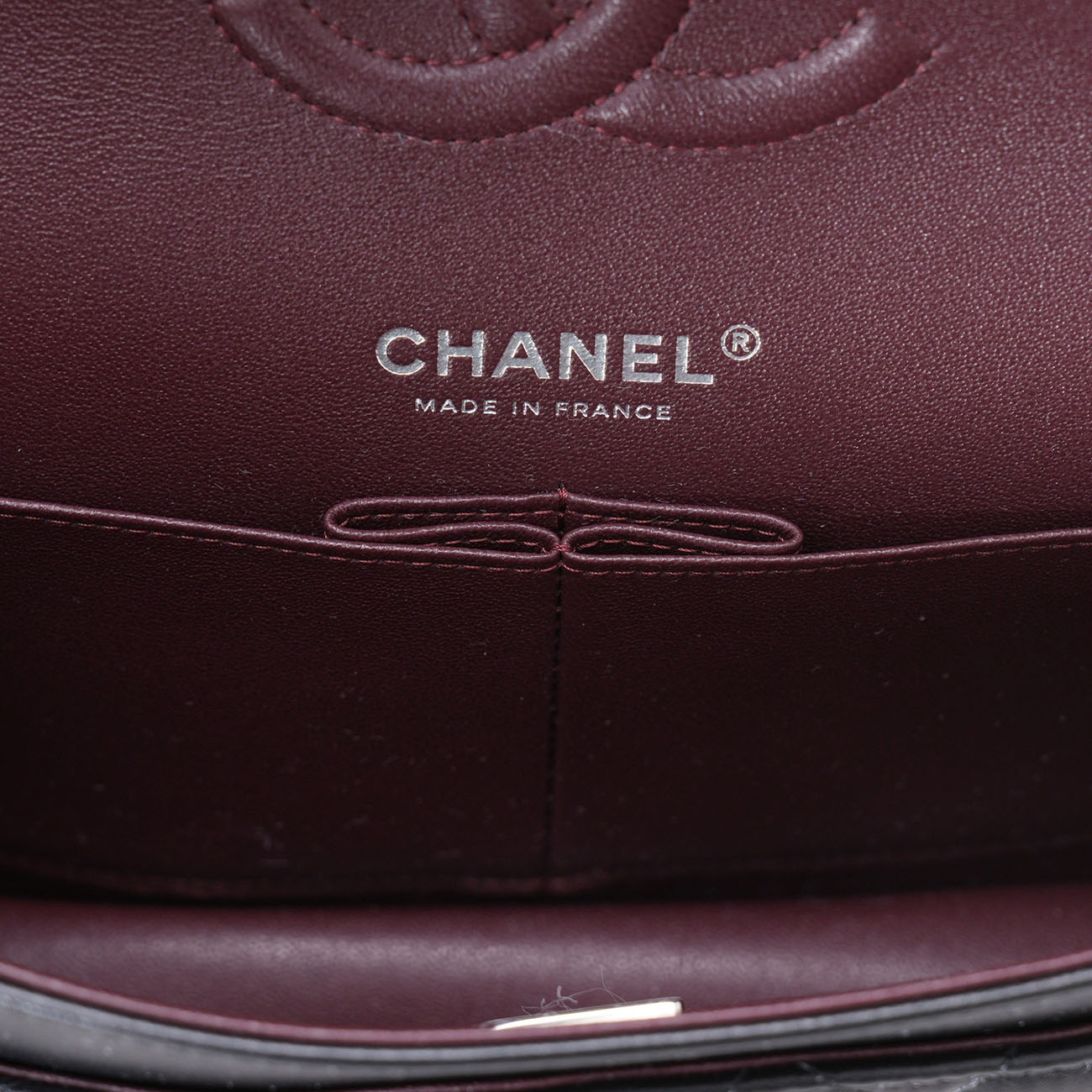CHANEL(USED)샤넬 램스킨 클래식 미듐 플랩백