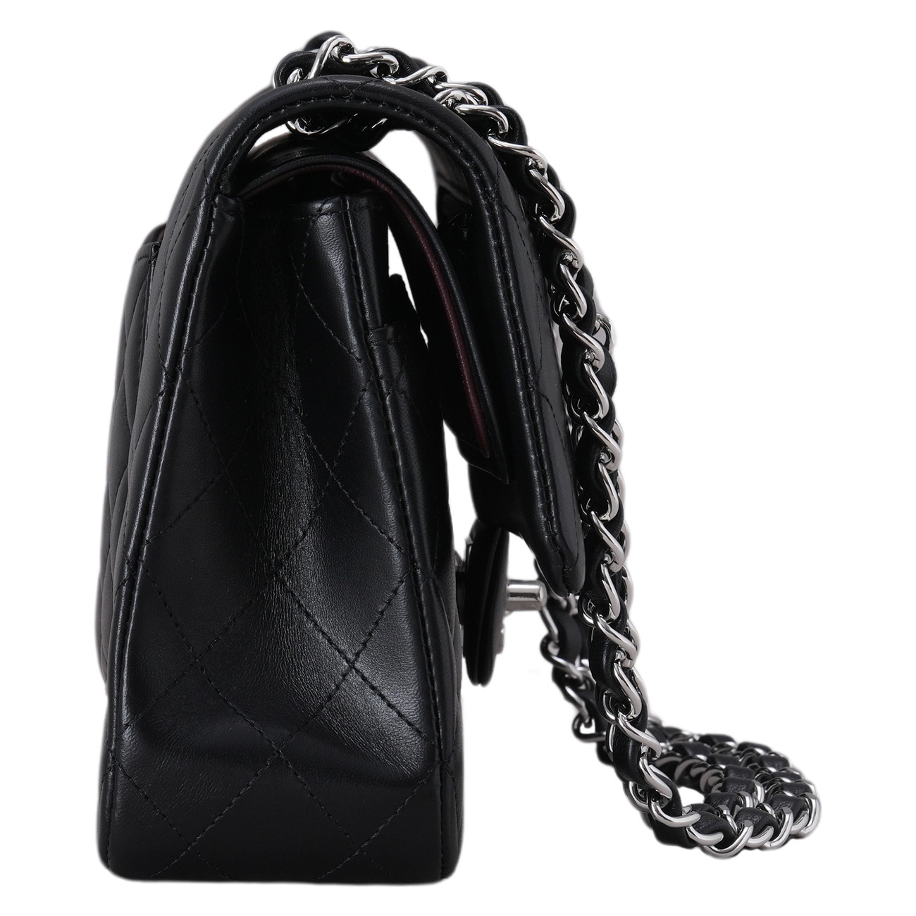 CHANEL(USED)샤넬 램스킨 클래식 미듐 플랩백