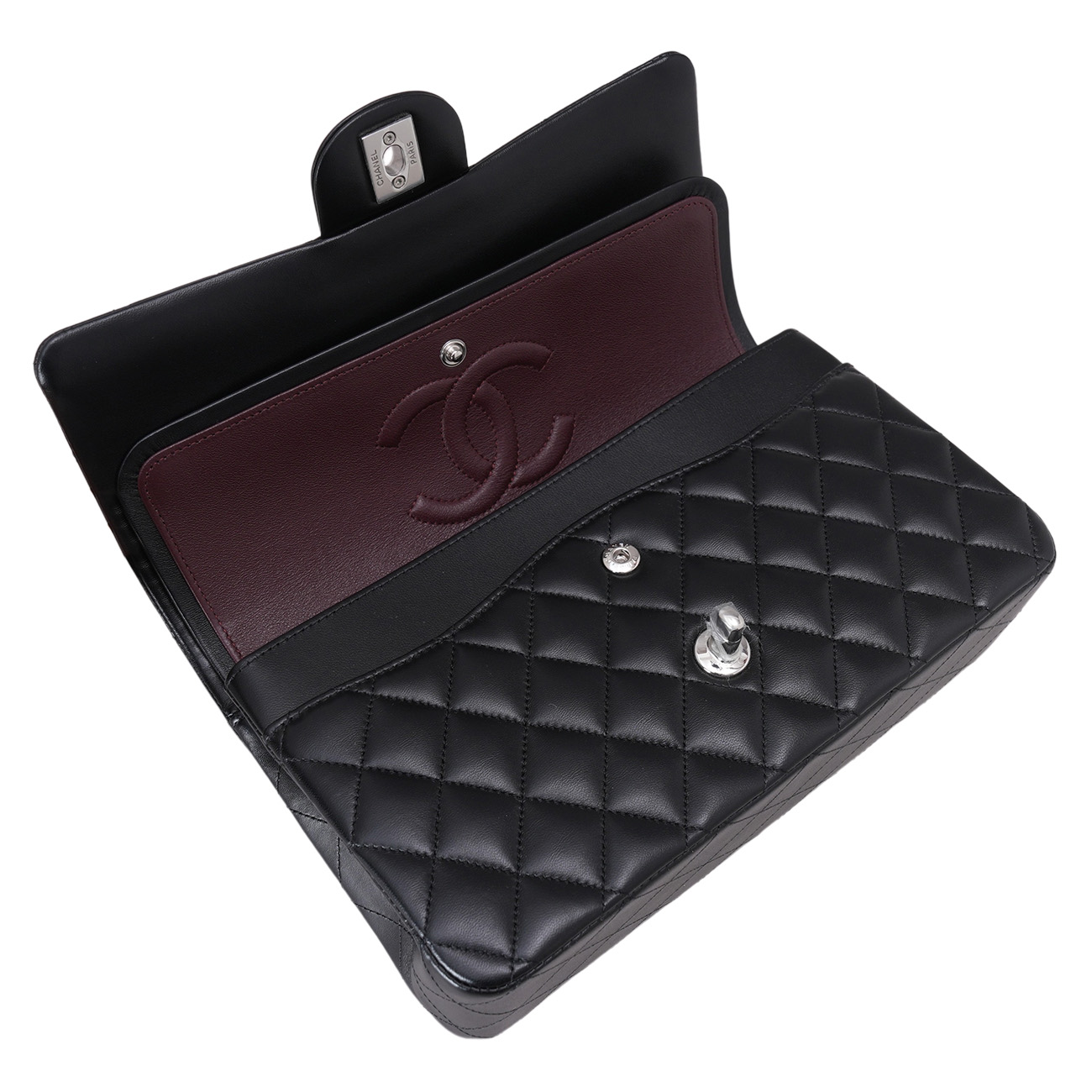 CHANEL(USED)샤넬 램스킨 클래식 미듐 플랩백