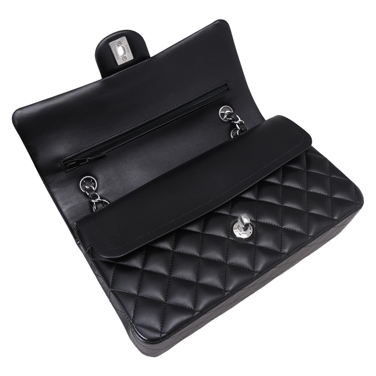 CHANEL(USED)샤넬 램스킨 클래식 미듐 플랩백