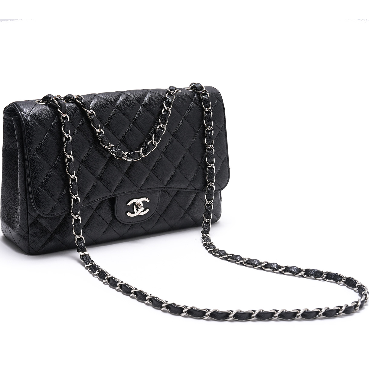 CHANEL(USED)샤넬 클래식 점보 원플랩