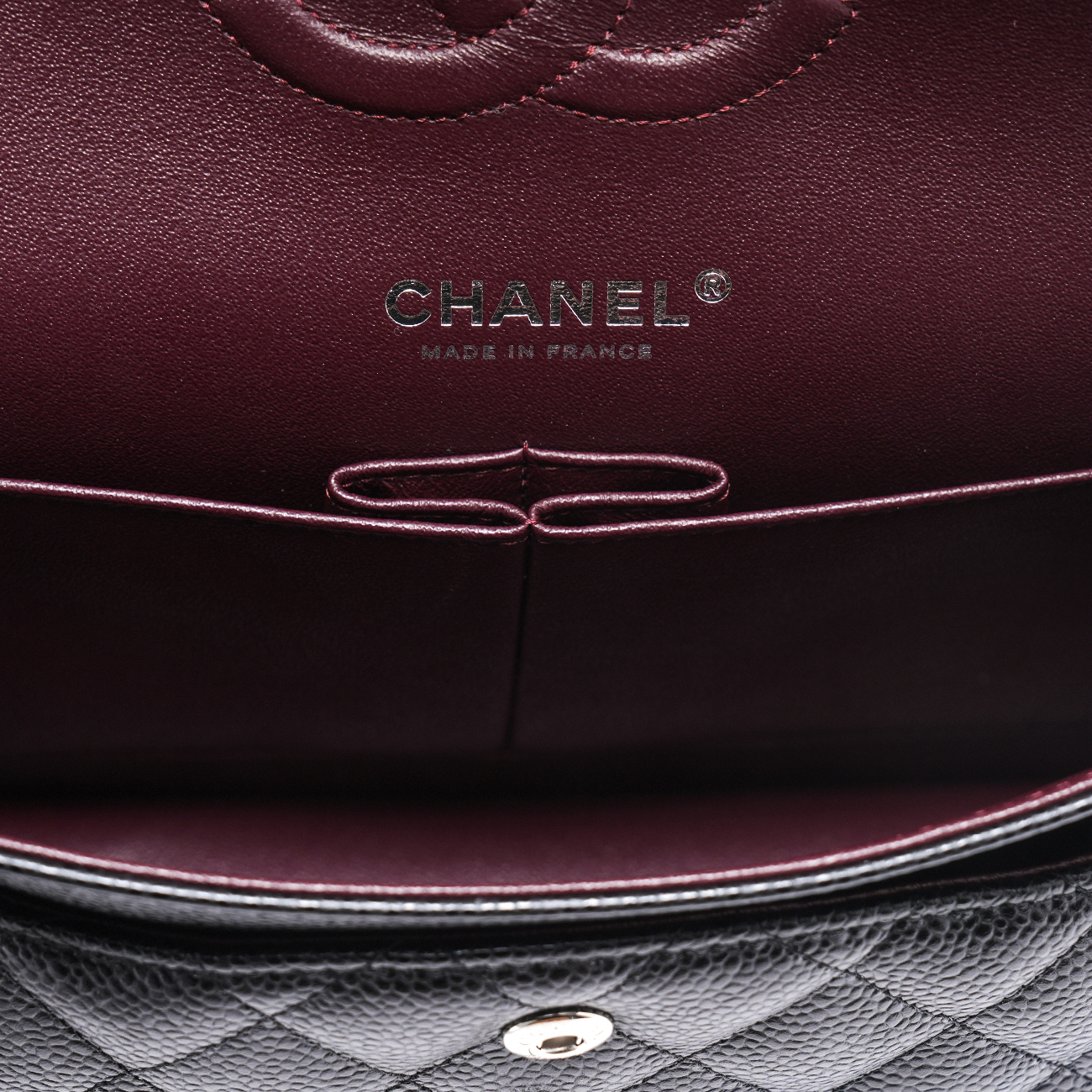 CHANEL(USED)샤넬 캐비어 클래식 미듐 플랩백