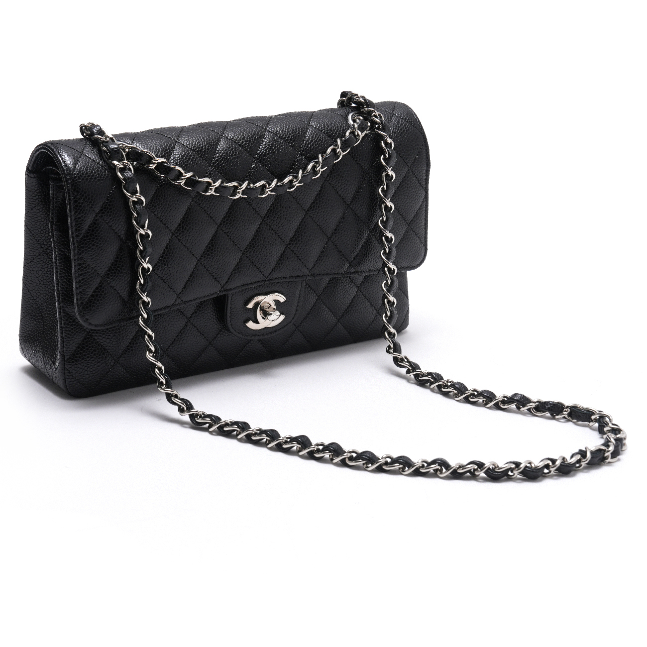 CHANEL(USED)샤넬 캐비어 클래식 미듐 플랩백