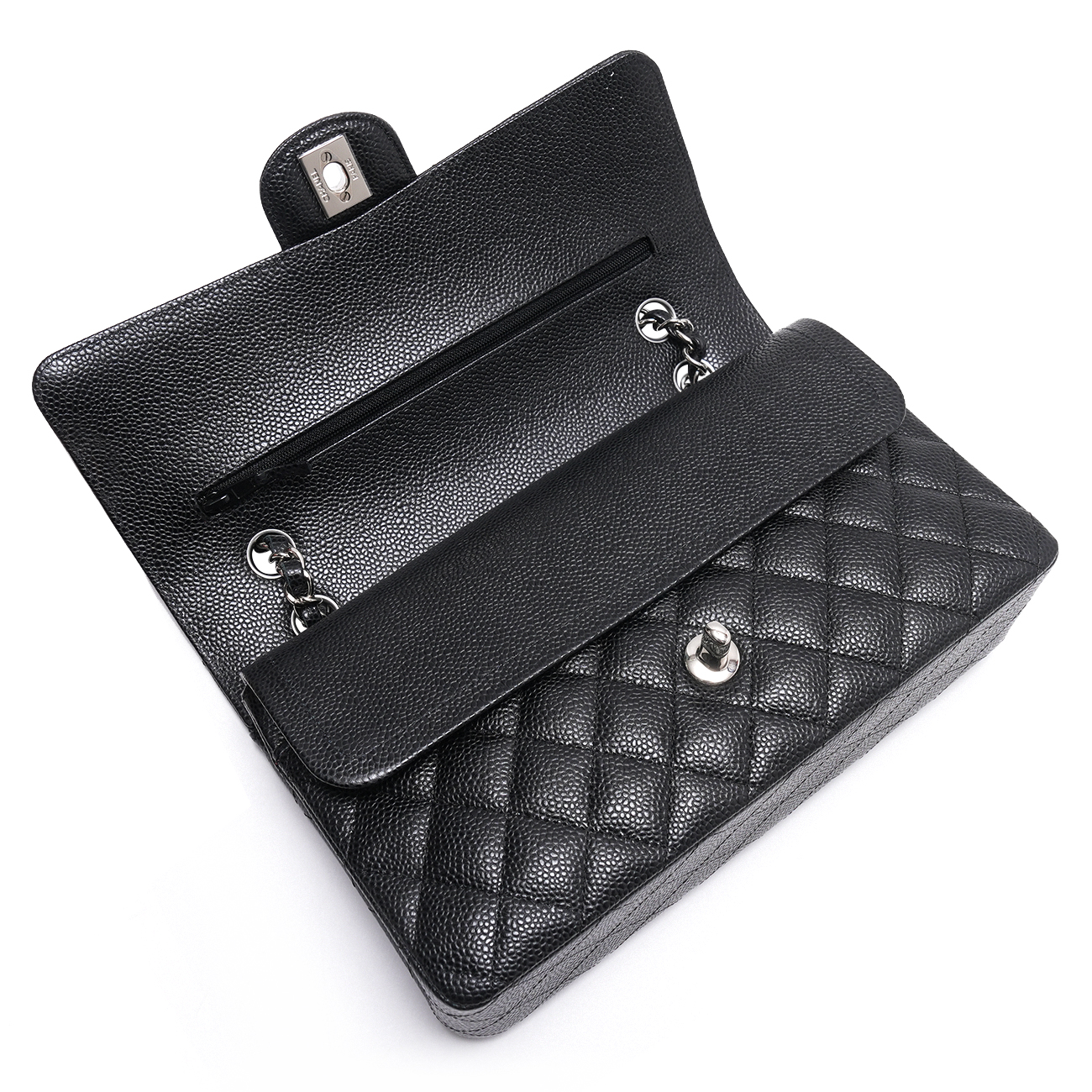CHANEL(USED)샤넬 캐비어 클래식 미듐 플랩백