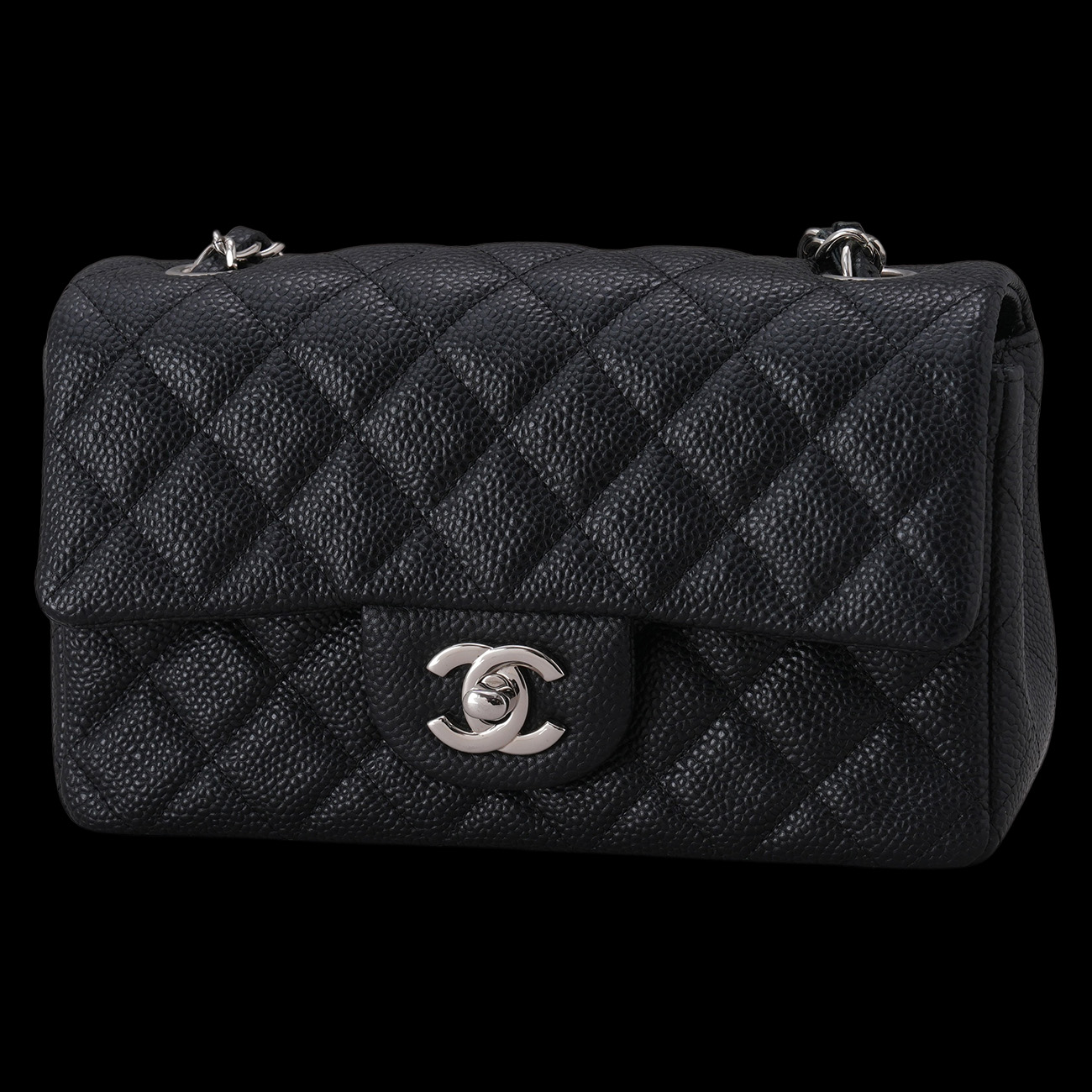 CHANEL(USED)샤넬 캐비어 클래식 뉴미니 크로스백