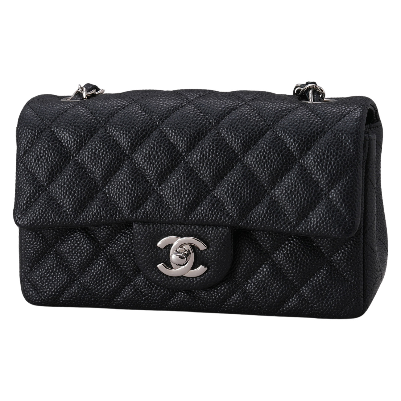 CHANEL(USED)샤넬 캐비어 클래식 뉴미니 크로스백