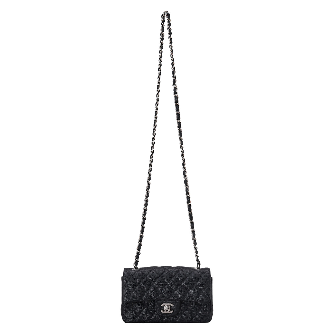 CHANEL(USED)샤넬 캐비어 클래식 뉴미니 크로스백