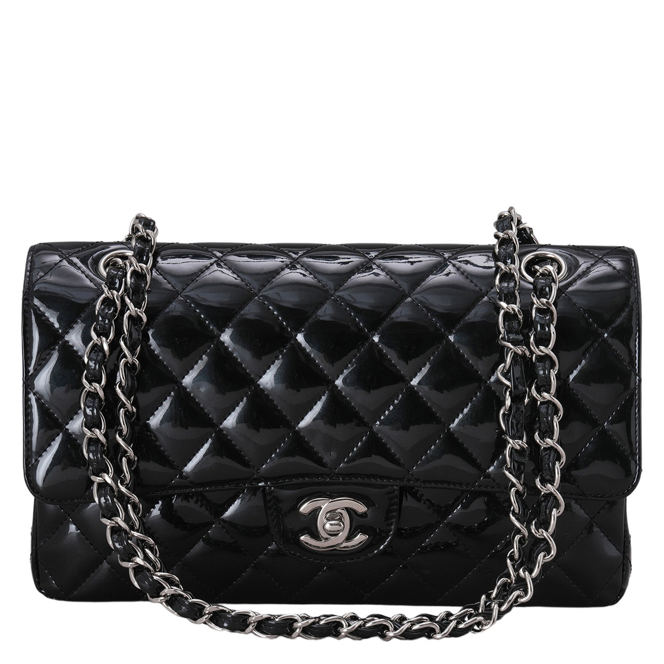 CHANEL(USED)샤넬 페이던트 클래식 미듐 플랩백