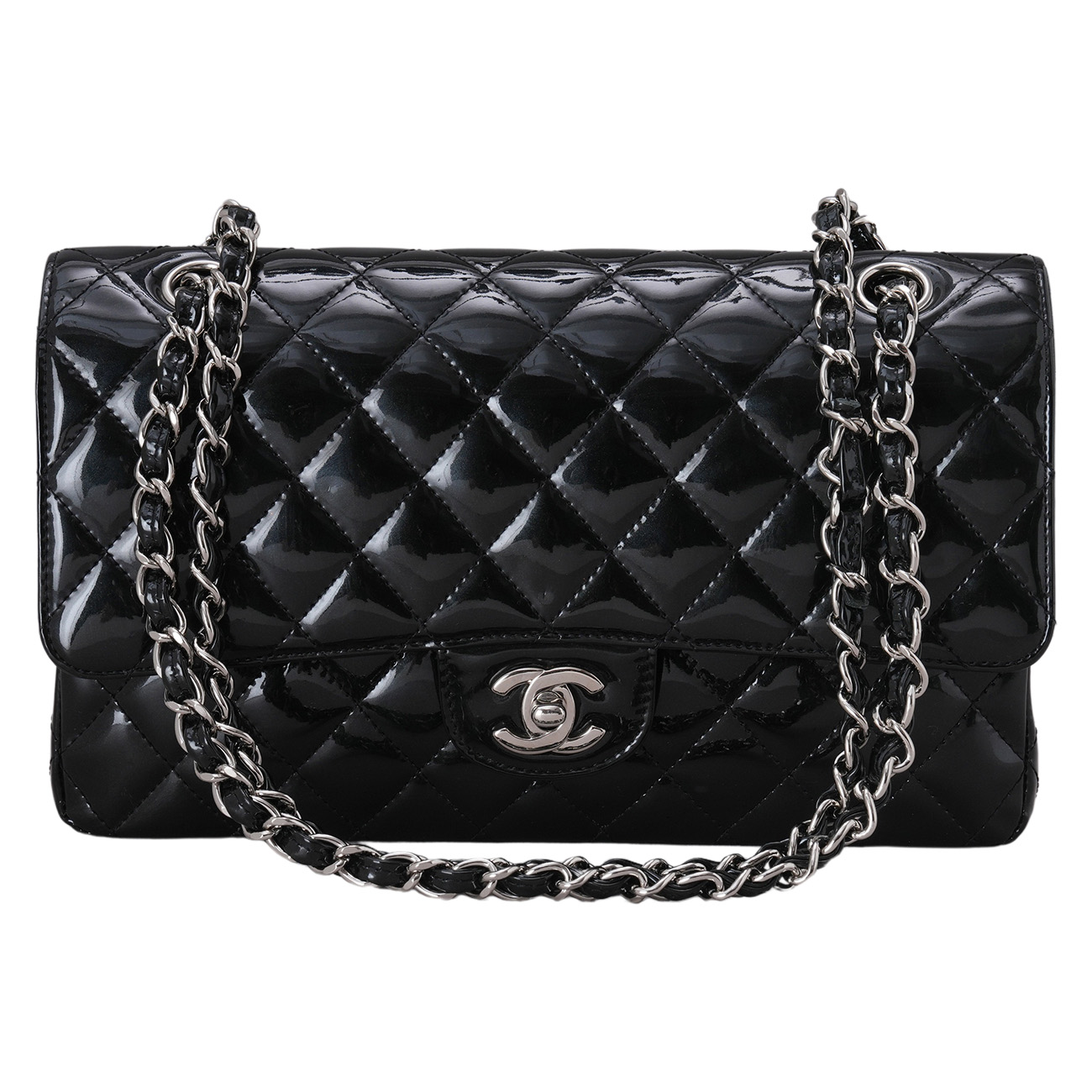 CHANEL(USED)샤넬 페이던트 클래식 미듐 플랩백