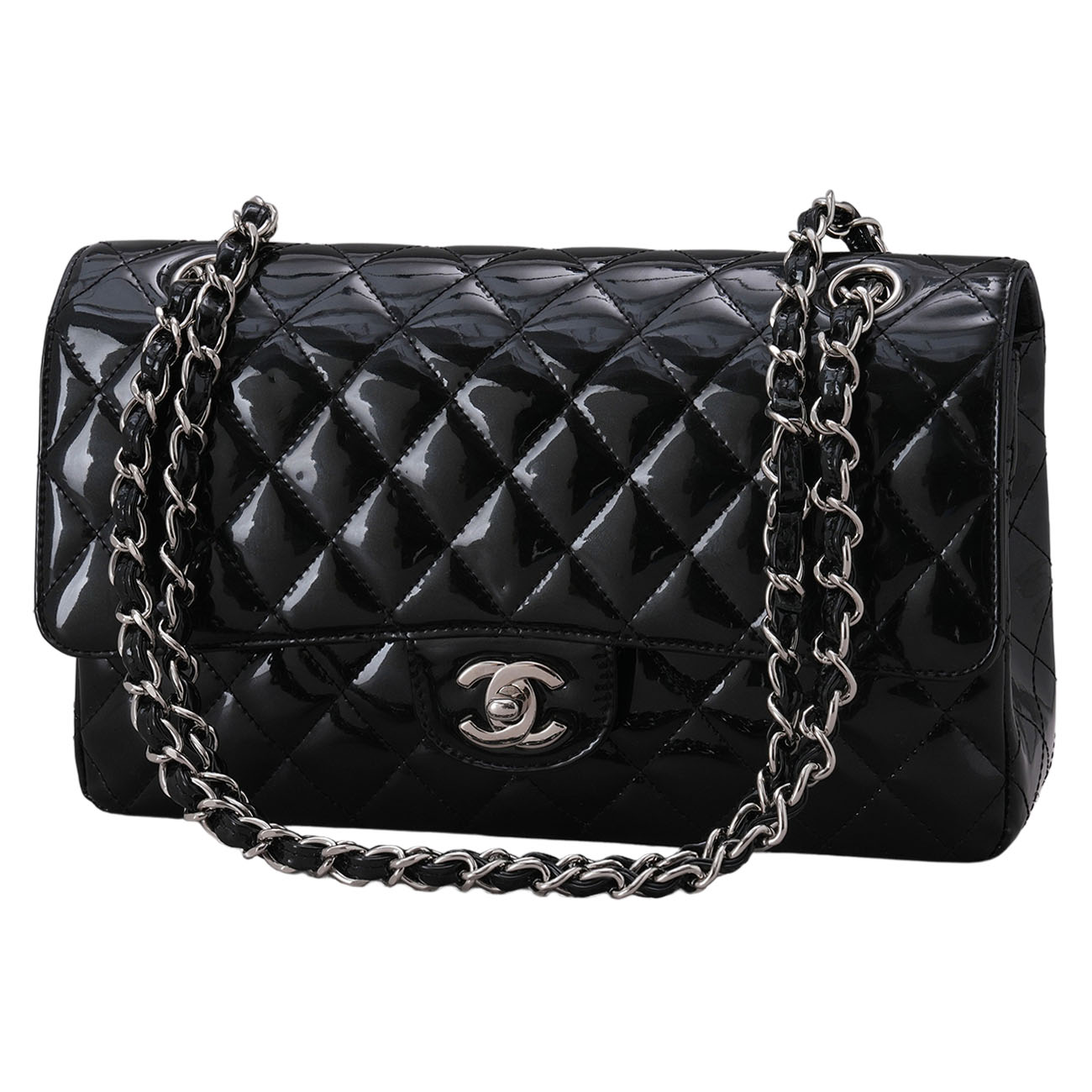 CHANEL(USED)샤넬 페이던트 클래식 미듐 플랩백