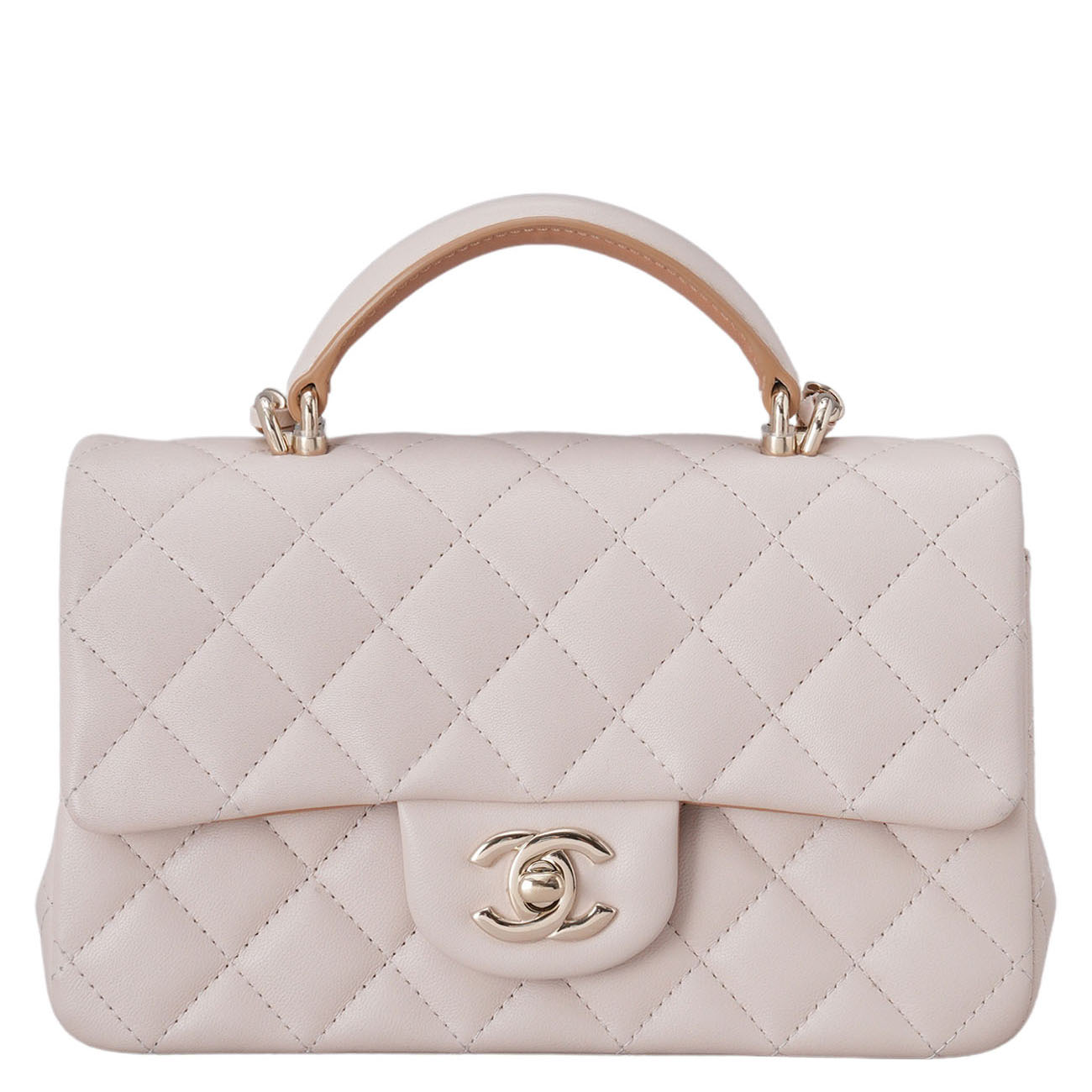 CHANEL(USED)샤넬 램스킨 클래식 뉴미니 크로스백