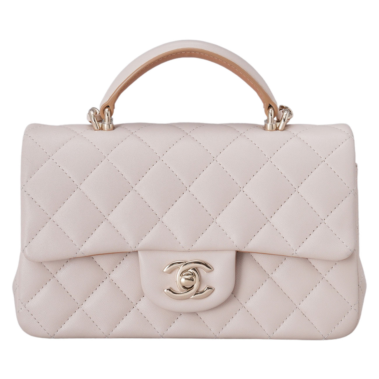 CHANEL(USED)샤넬 램스킨 클래식 뉴미니 크로스백