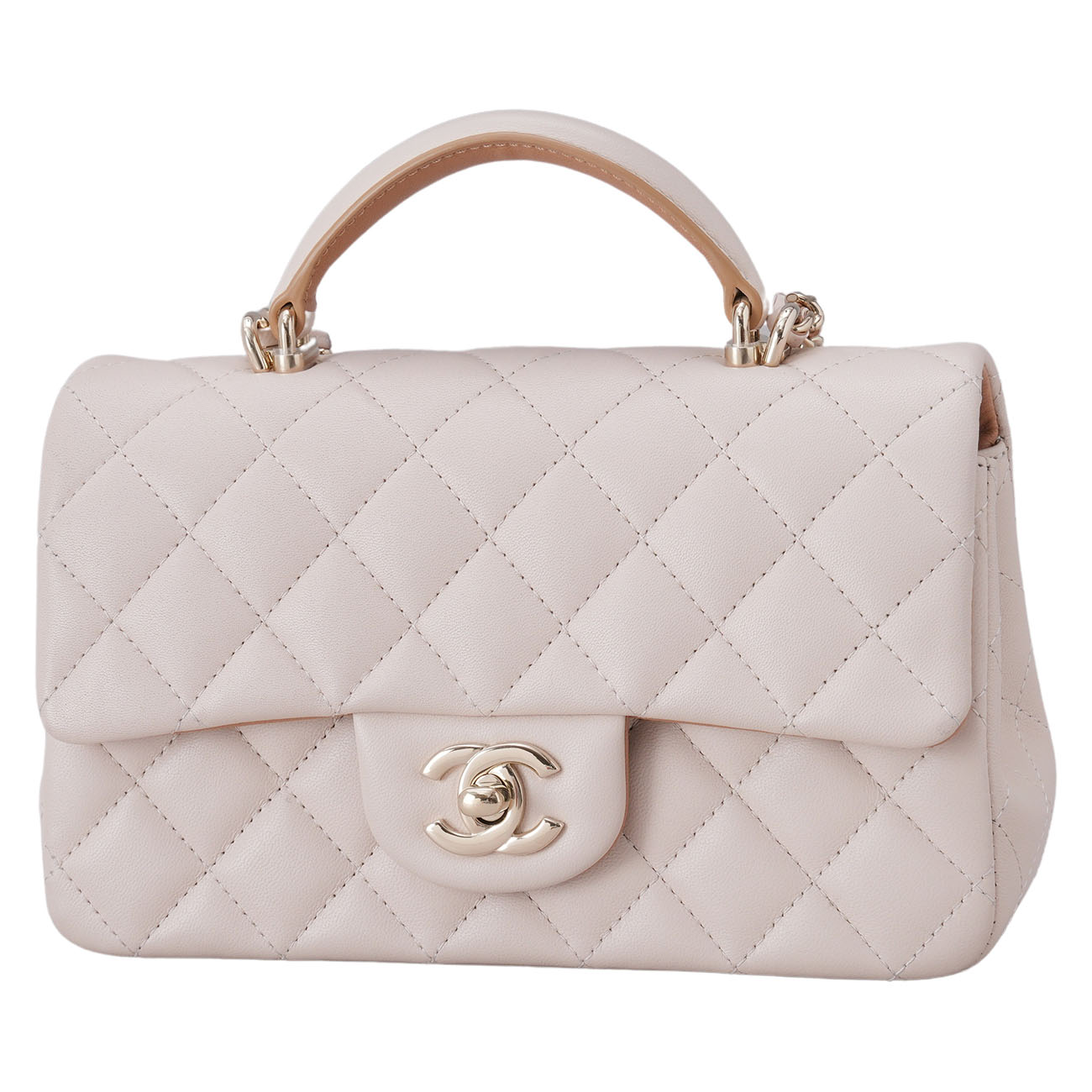 CHANEL(USED)샤넬 램스킨 클래식 뉴미니 크로스백