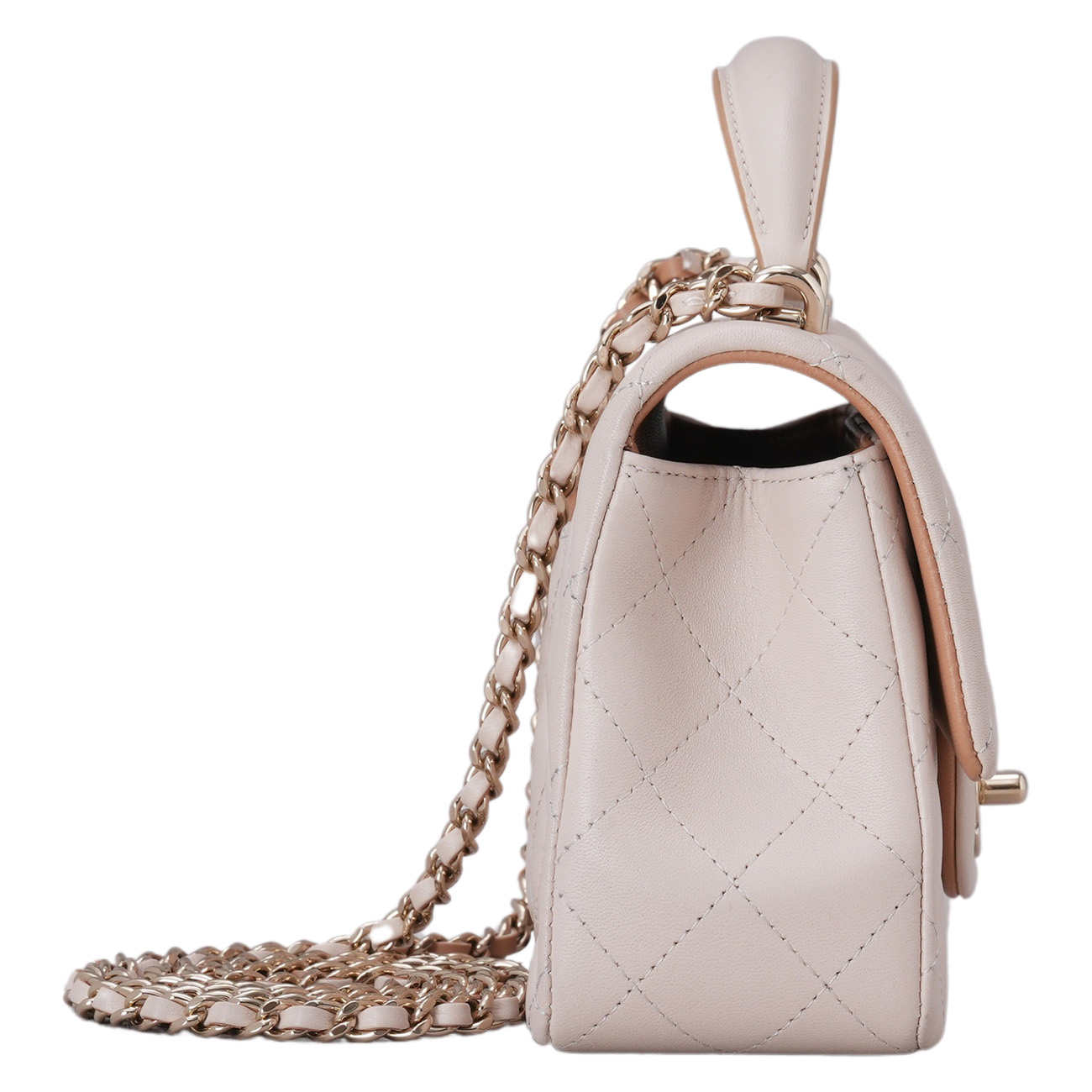 CHANEL(USED)샤넬 램스킨 클래식 뉴미니 크로스백